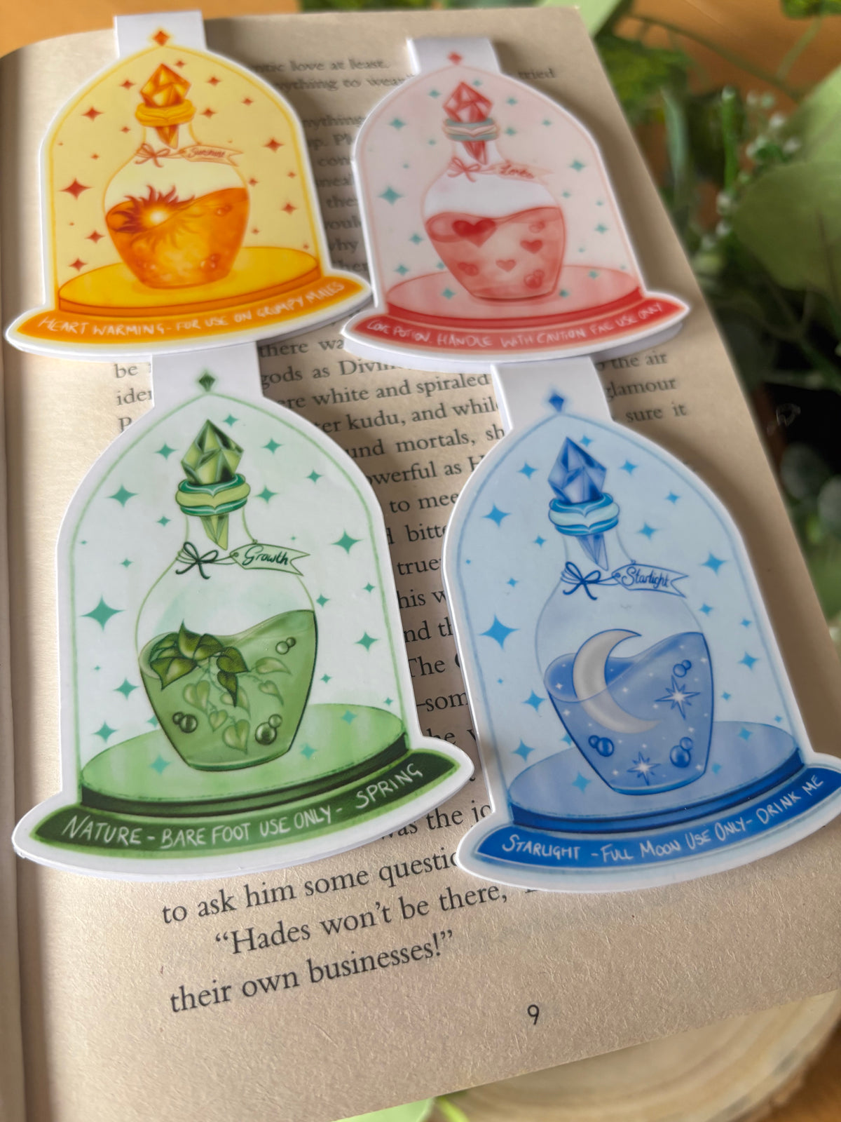 Potion Spells Magnetic Bookmark