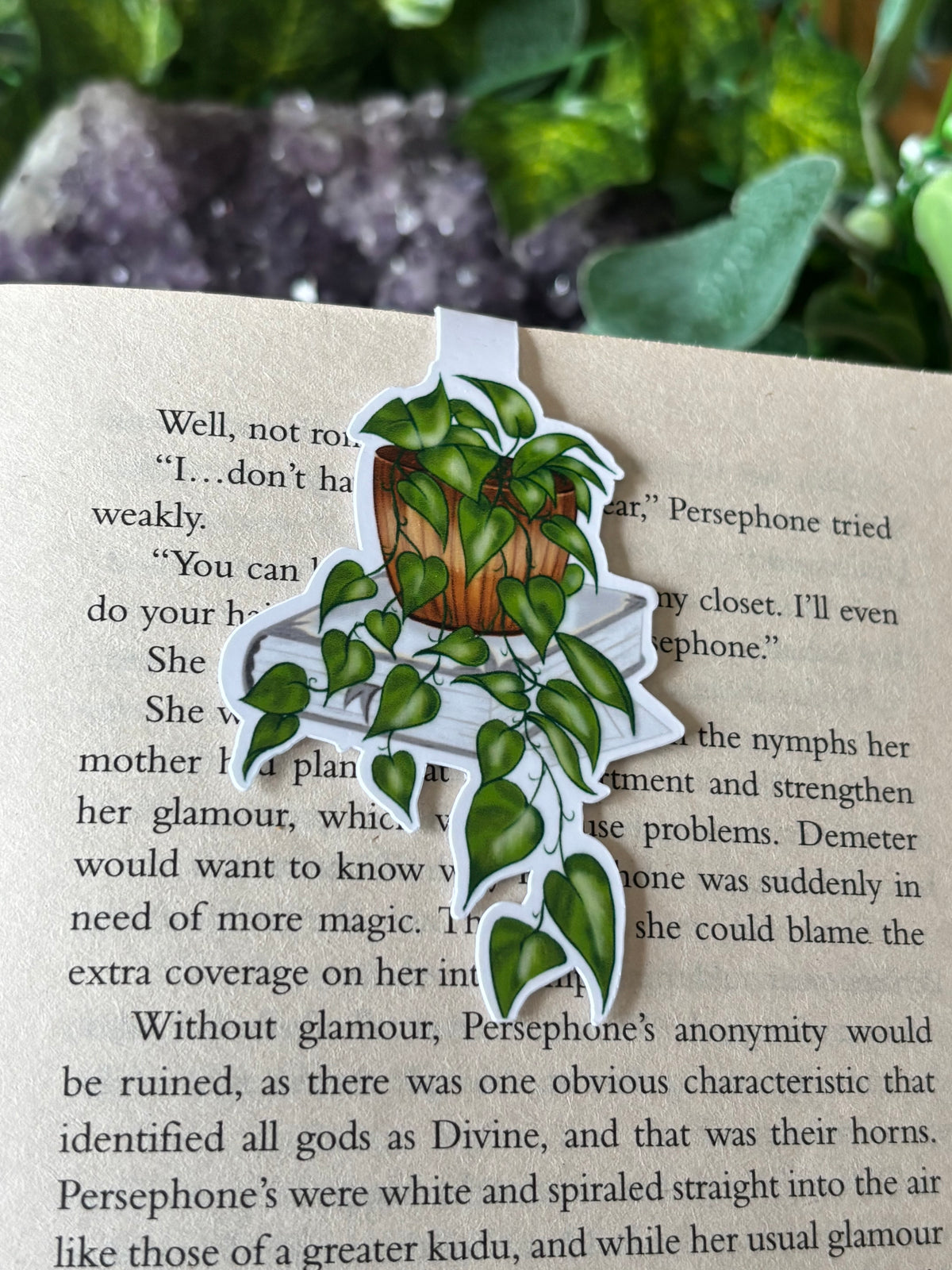 Bookstack Plant Magic Magnetic Bookmark