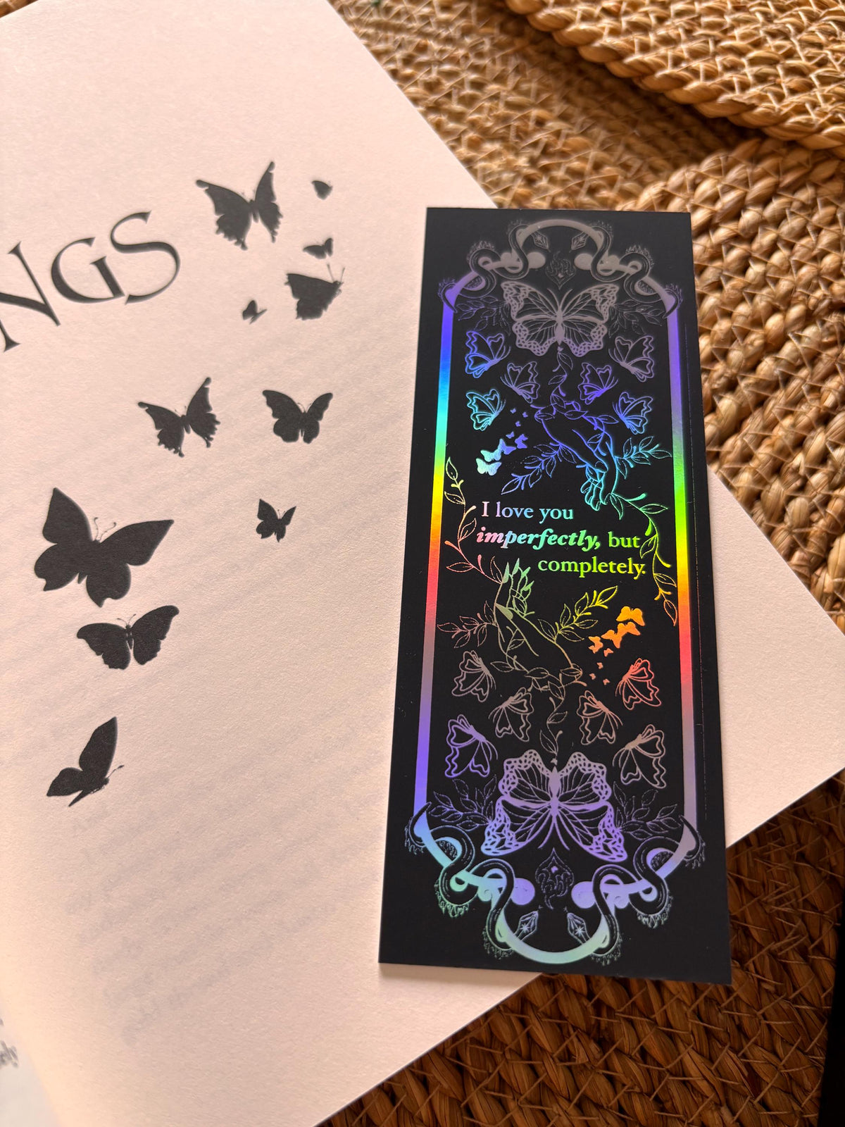 Holographic Foil Bookmark: Daughter of No Worlds - War of Lost Hearts -  Readers Gift (seconds) - officially licensed