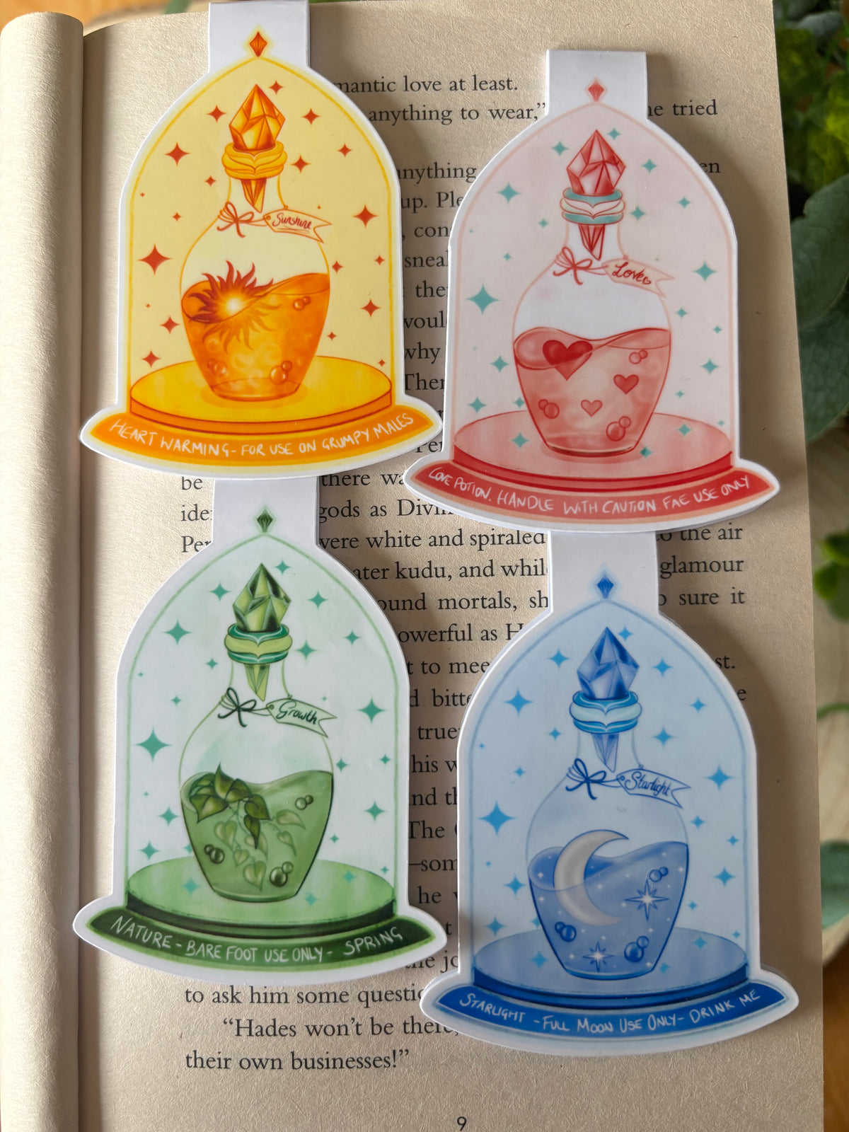 Potion Spells Magnetic Bookmark