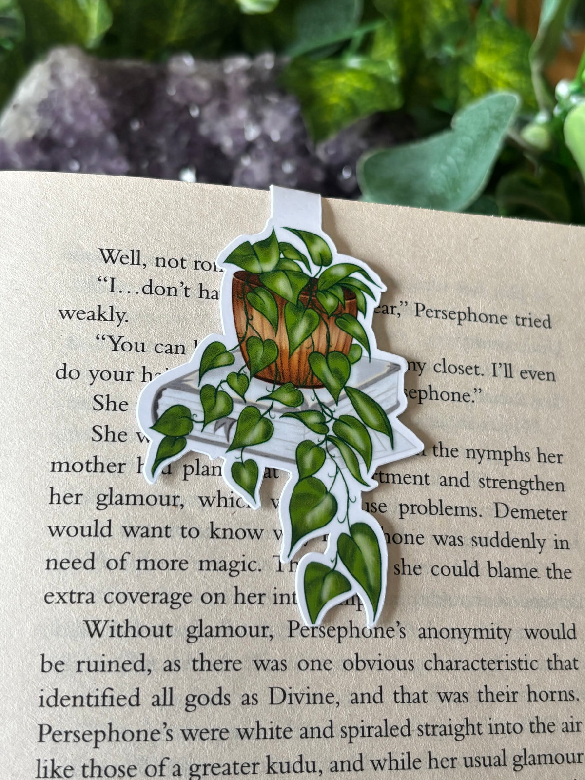 Bookstack Plant Magic Magnetic Bookmark