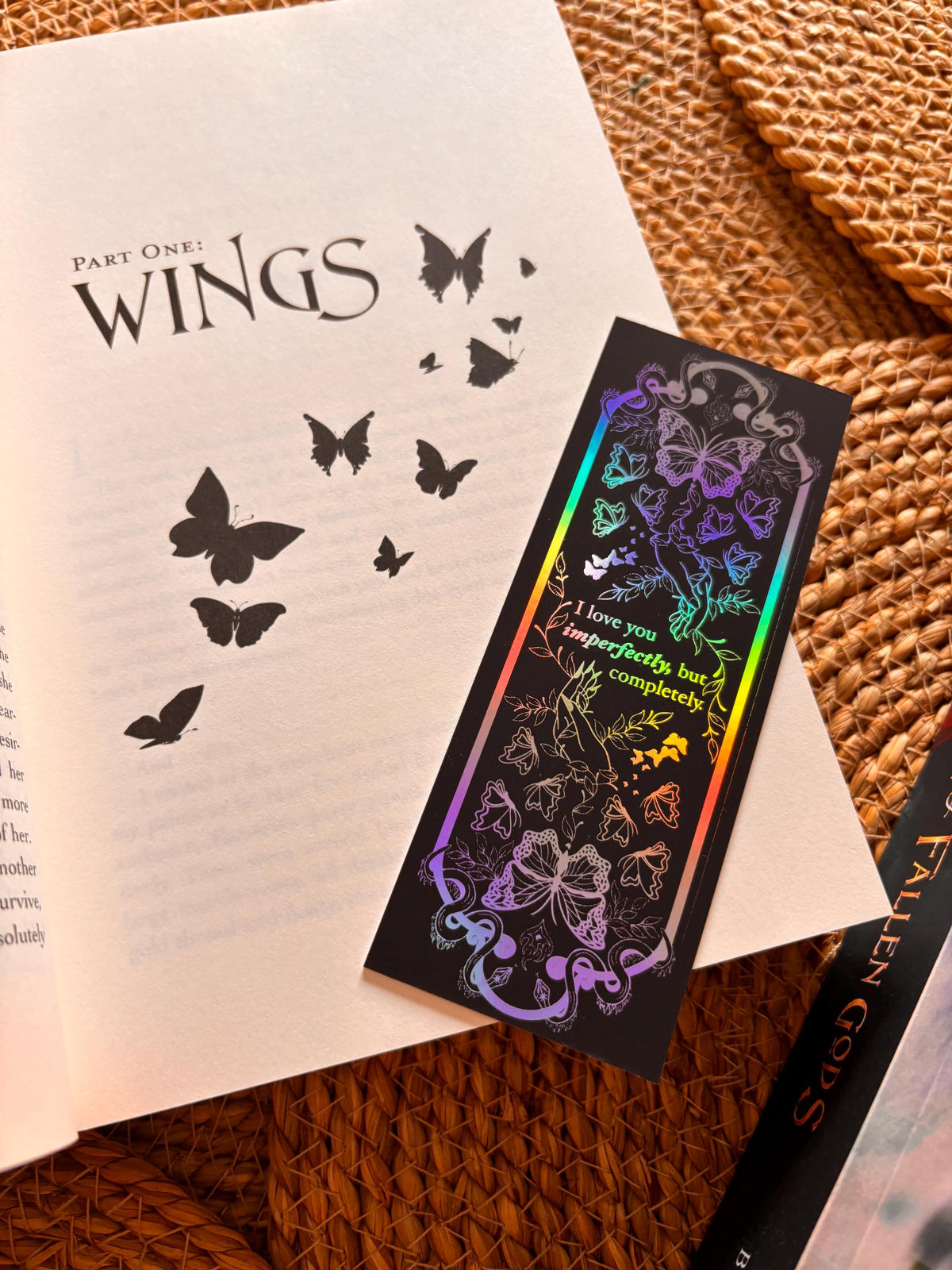 Holographic Foil Bookmark: Daughter of No Worlds - War of Lost Hearts -  Readers Gift (seconds) - officially licensed