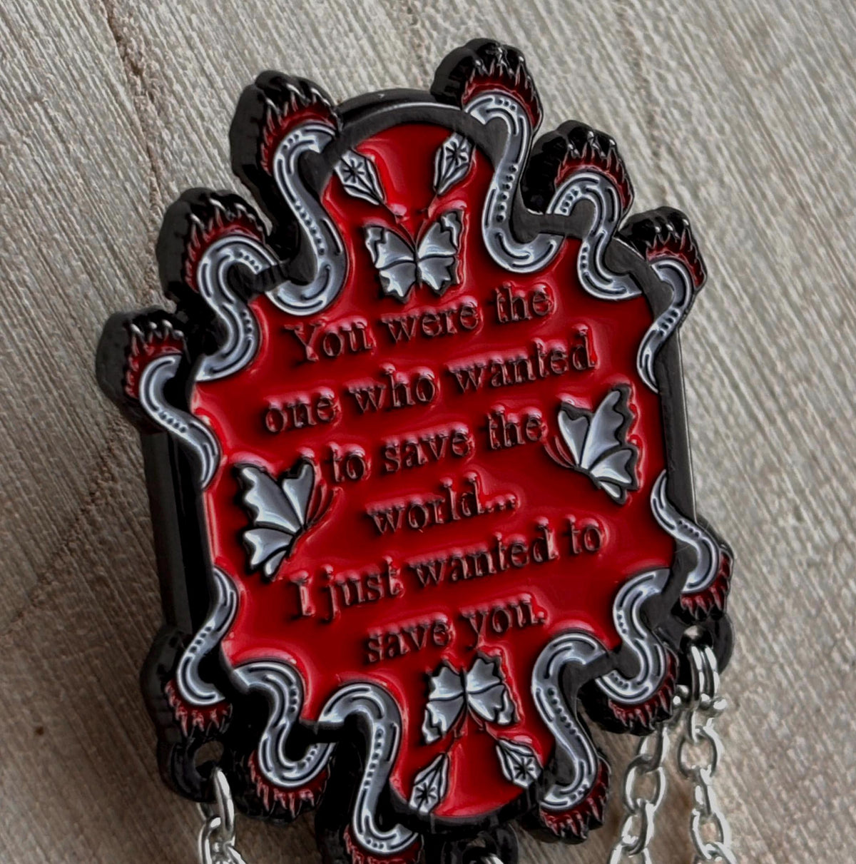 War of Lost Hearts pin - daughter of no worlds -  Officially Licensed