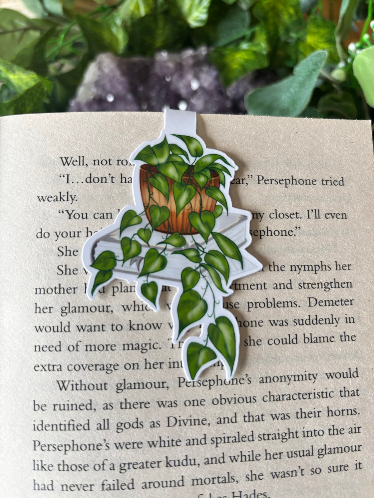 Bookstack Plant Magic Magnetic Bookmark