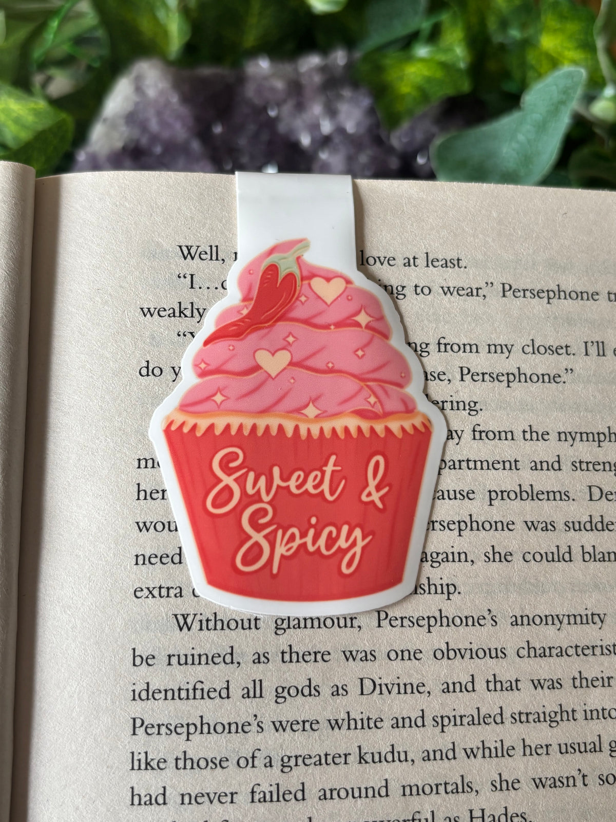 Sweet and spicy cupcake  Magnetic Bookmark