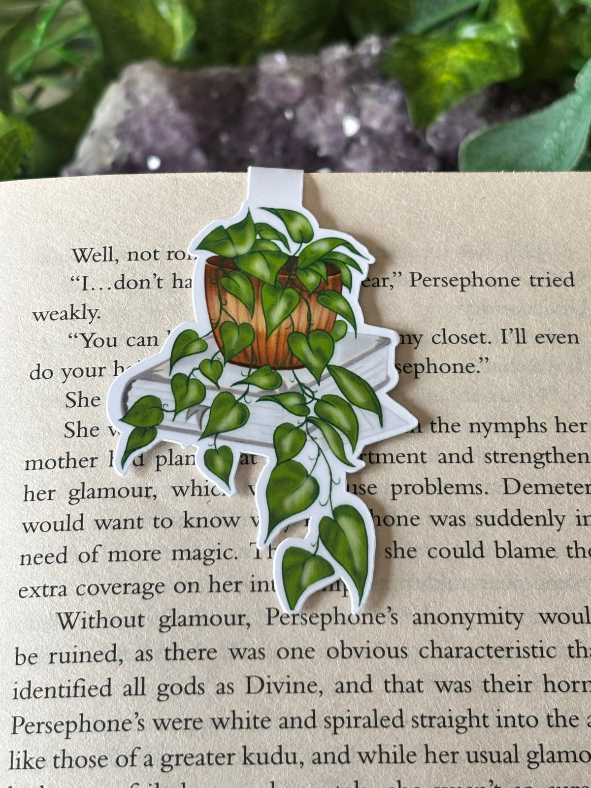 Bookstack Plant Magic Magnetic Bookmark