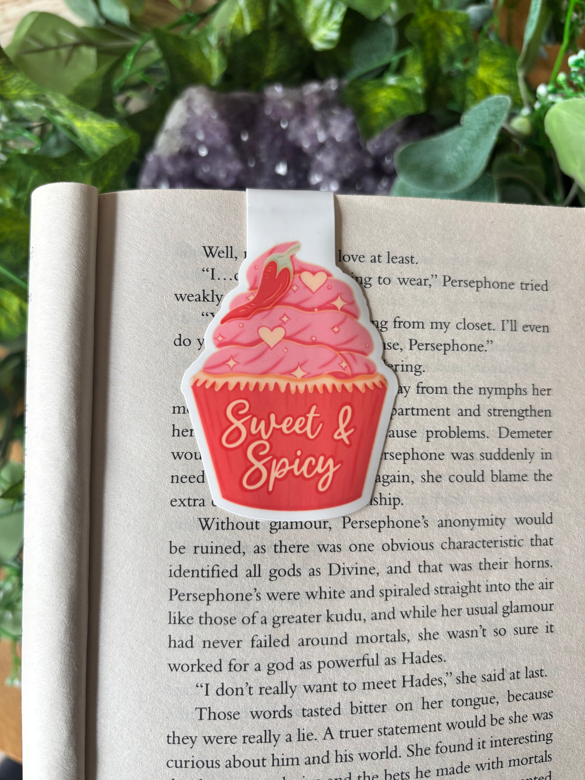 Sweet and spicy cupcake  Magnetic Bookmark
