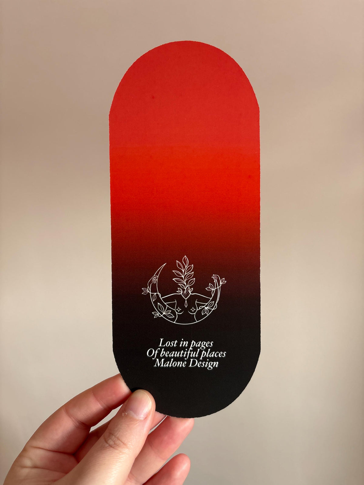 War of Lost Hearts Bookmark: Daughter of No Worlds -  Holographic Foil  - jumbo size -  fantasy readers gift - officially licensed