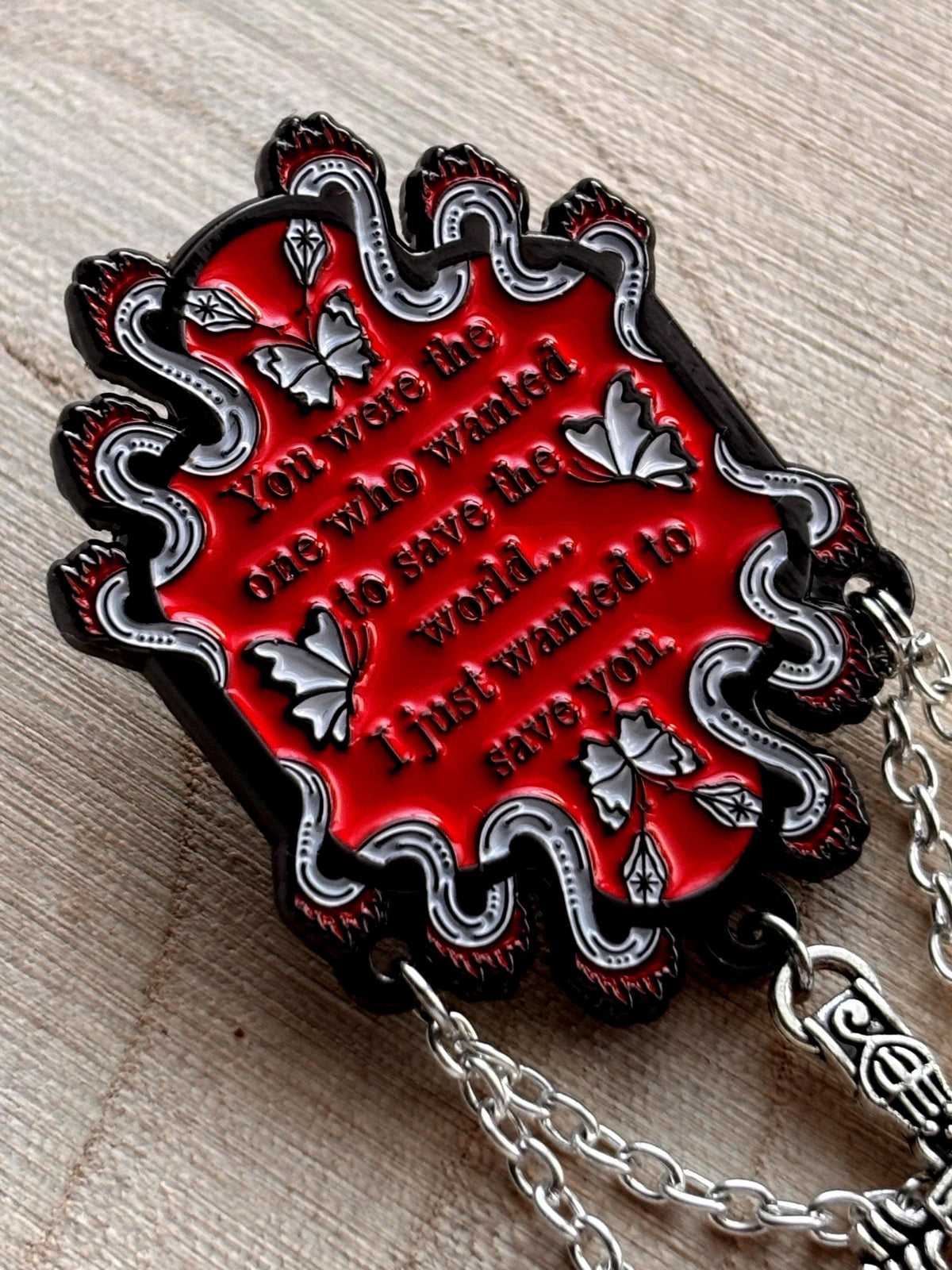War of Lost Hearts pin - daughter of no worlds -  Officially Licensed