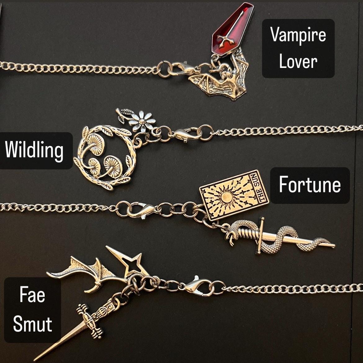 Fantasy Holigraphic Foil bookmark with tassel or interchangeable charm option. Magic Portal Bookmark