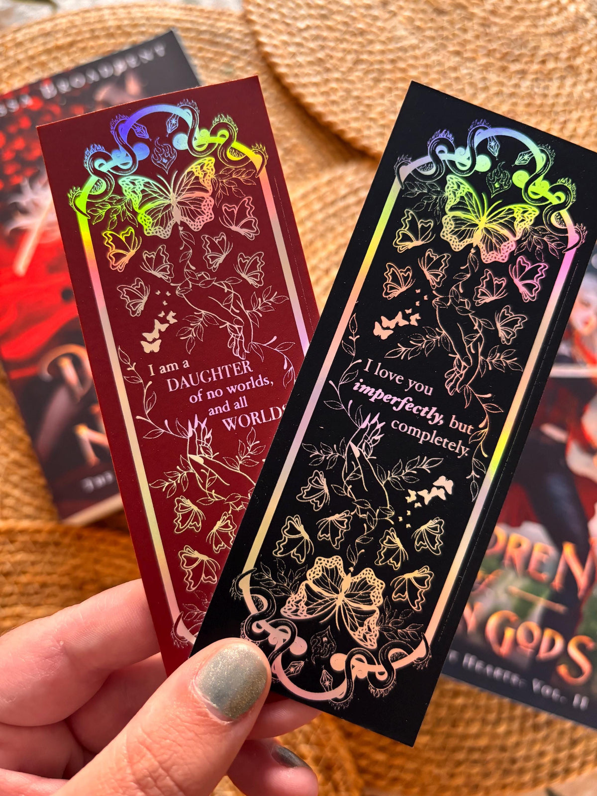 Holographic Foil Bookmark: Daughter of No Worlds - War of Lost Hearts -  Readers Gift (seconds) - officially licensed